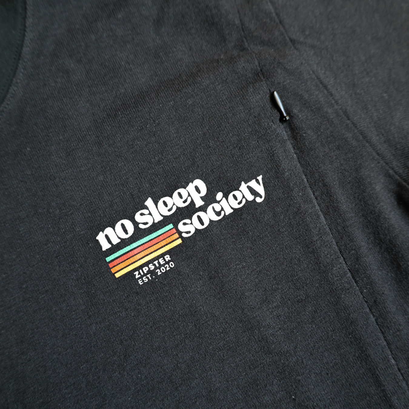 Women's Cropped Hemp Breastfeeding T-Shirt - No Sleep Club