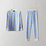 Children's PJ Set Mediterannean Lemons