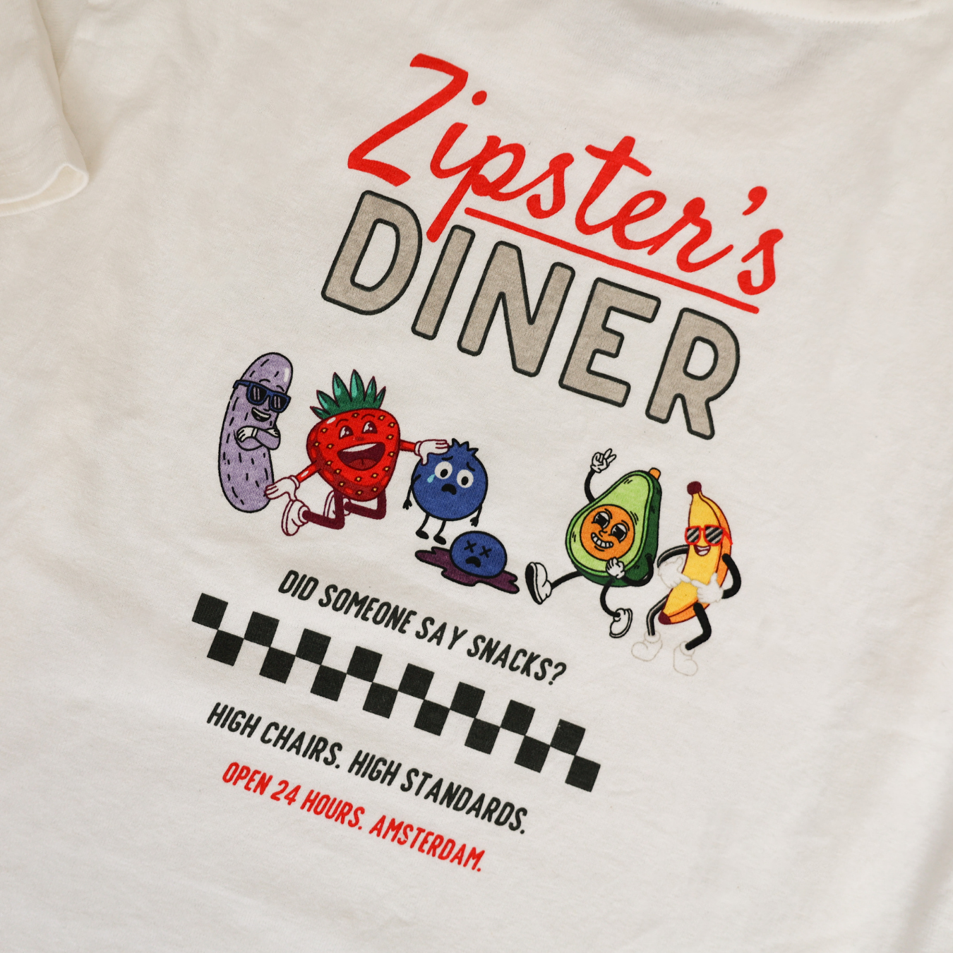 Women's Cropped Hemp Breastfeeding T-Shirt - Zipster's Diner