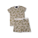 Children's Shortie PJ Set Olives