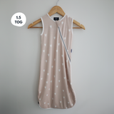 Bamboo Sleeping Bag 1.5 TOG - Lovehearts