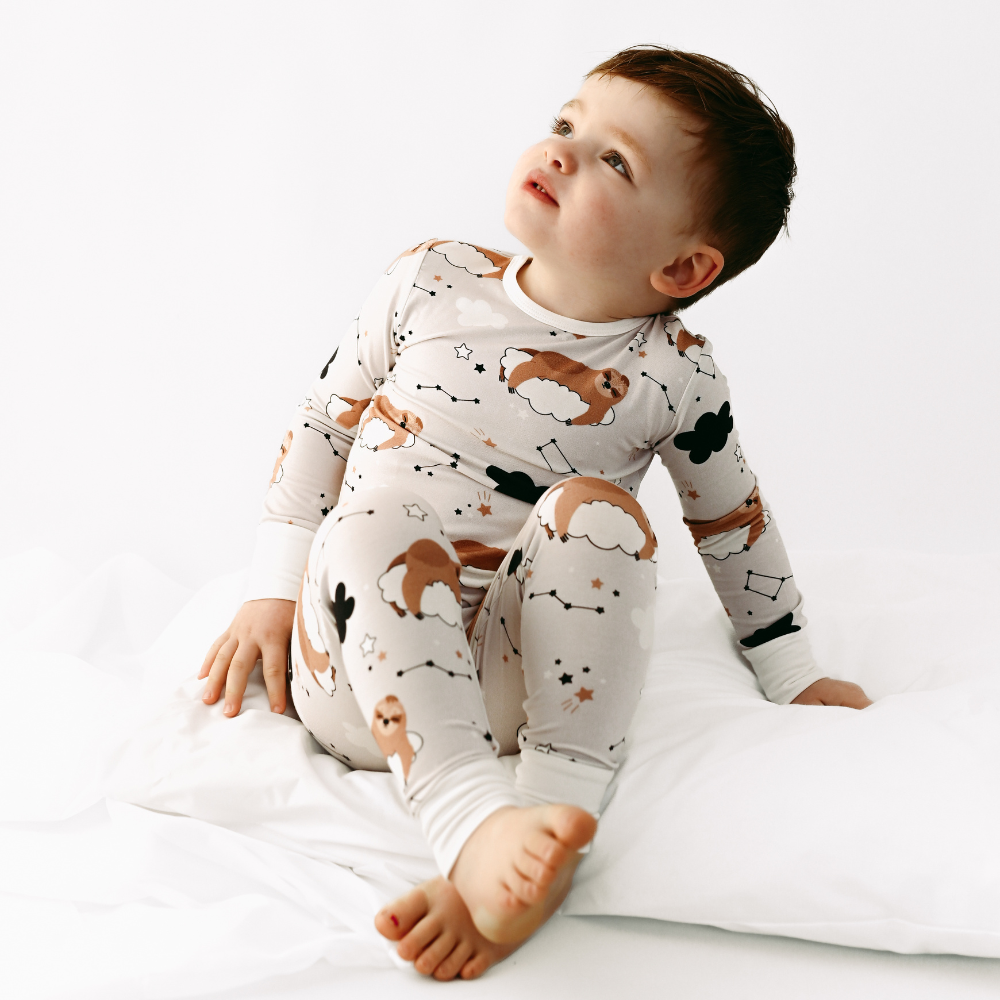 Kinder-Pyjama-Set Faultier